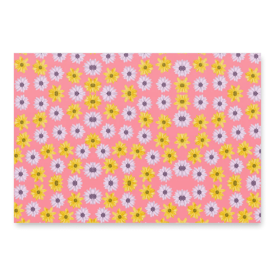 Elegant and Colorful Wrapping Paper with Flowers product image (1)