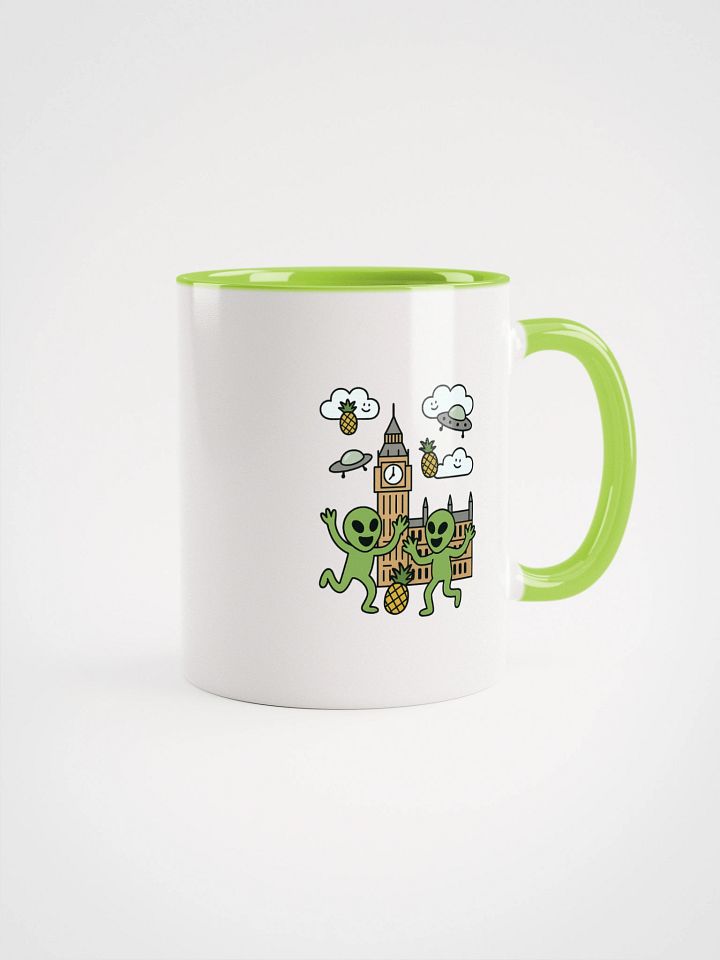 Martians Take London! Roswell Aliens at Big Ben Mug product image (2)