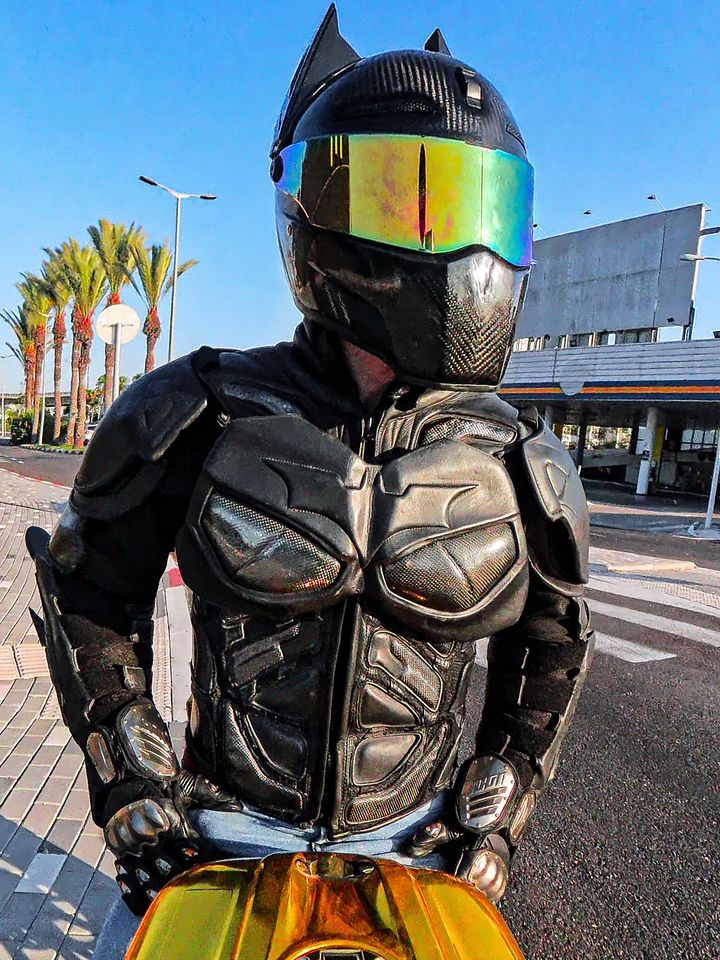 Personal video hello, B-day greeting from Batman Biker! product image (1)