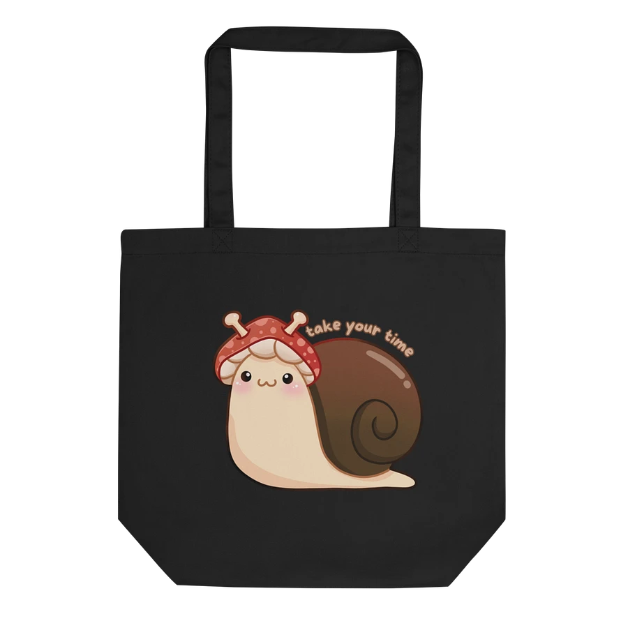 Motivational Snail Eco-Friendly Tote Bag product image (1)