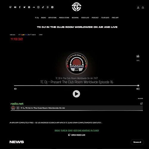 TC Dj Present: The Club Room Worldwide 

Live / On Air - On Radio : https://www.radio.net/s/tcdj
Live / On Air - On Tune In :...