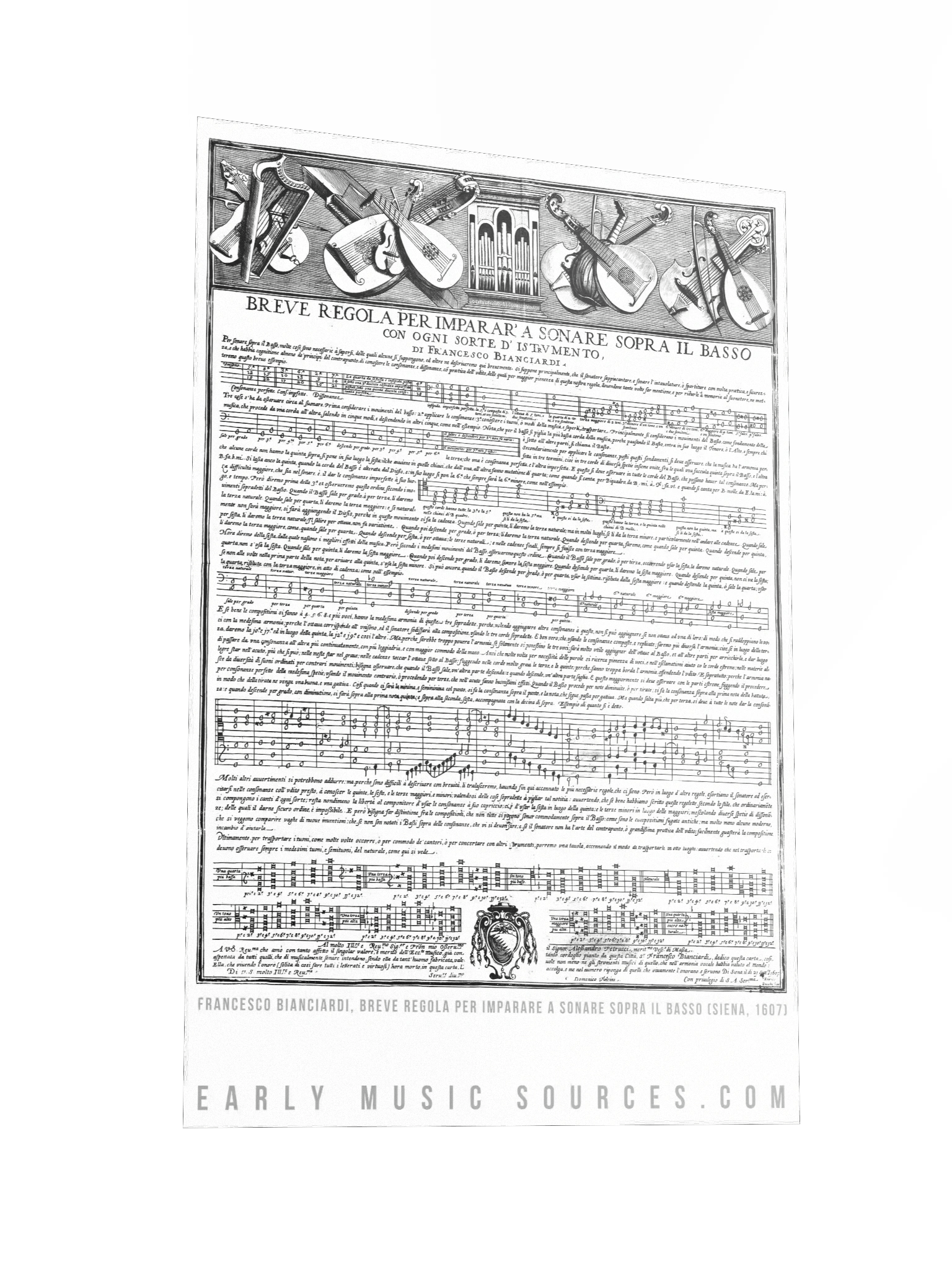 Breve Regola per imparare a sonare sopra il Basso product image (2)