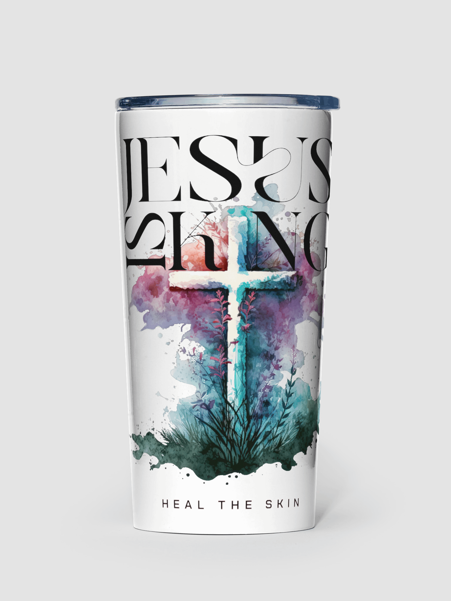 Heal The Skin Tumbler: Faith & Skincare product image (1)