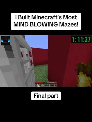I built Minecraft’s most mind blowing mazes! Check out the full video on YouTube at LockDownLife. Link in bio! #Minecraft #minecrafthardore #lockdown #lockdownlife #hardcore #crazy #mazes#maze#mindblowing 