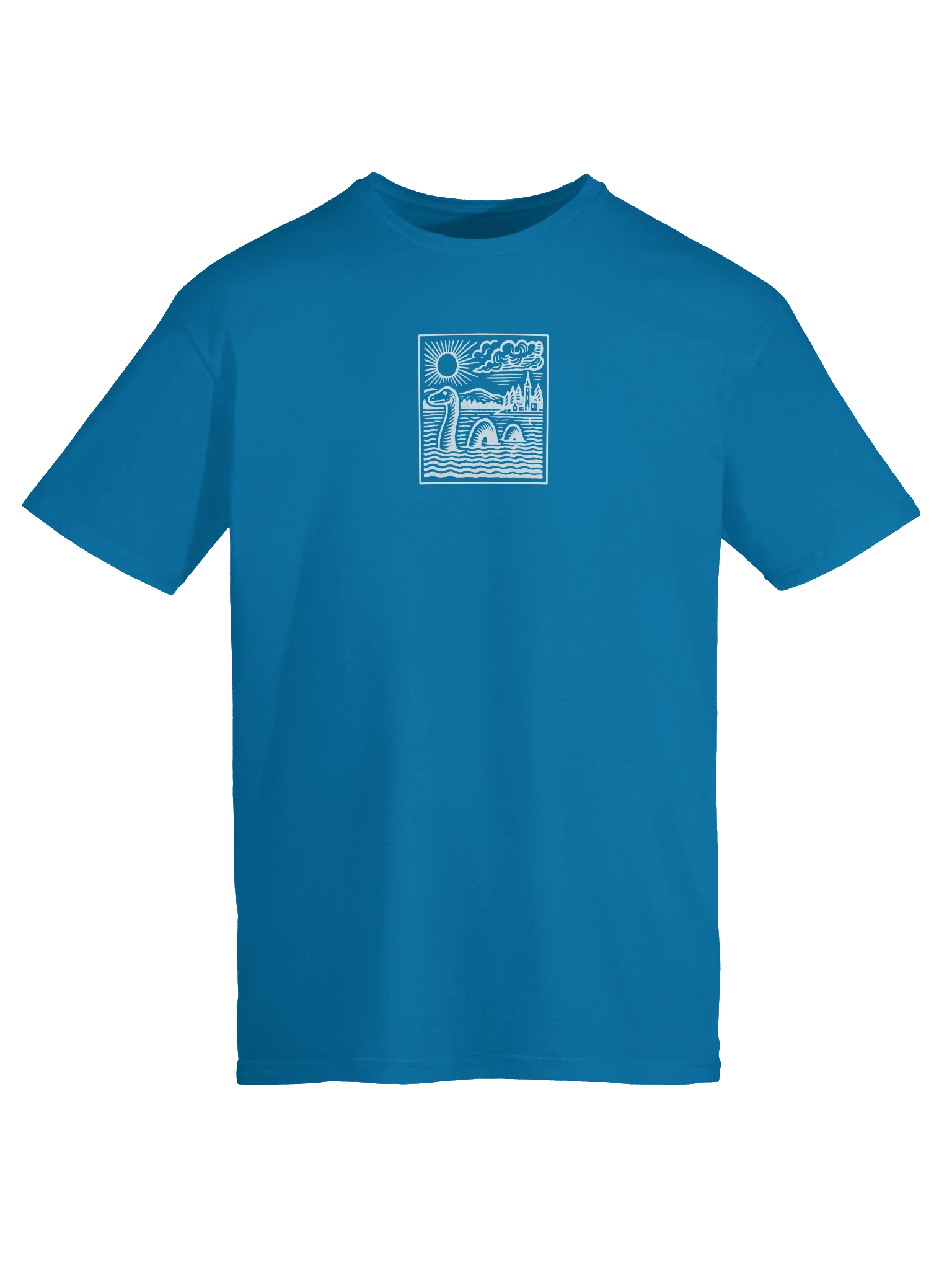 Original TSM Loch Ness Nessie Wood Cut Shirt product image (9)