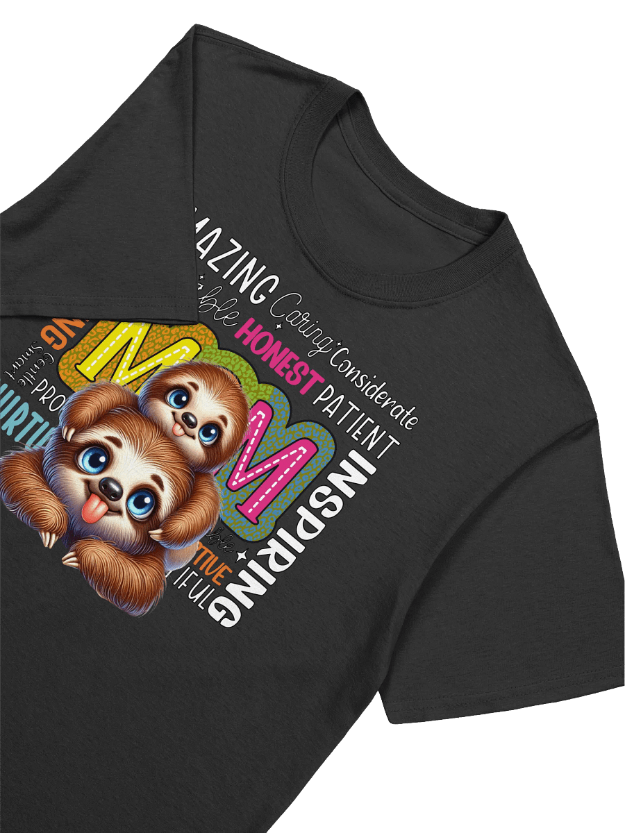 Cute Sloth Mom - Heartwarming Mother's Day T-Shirt product image (16)