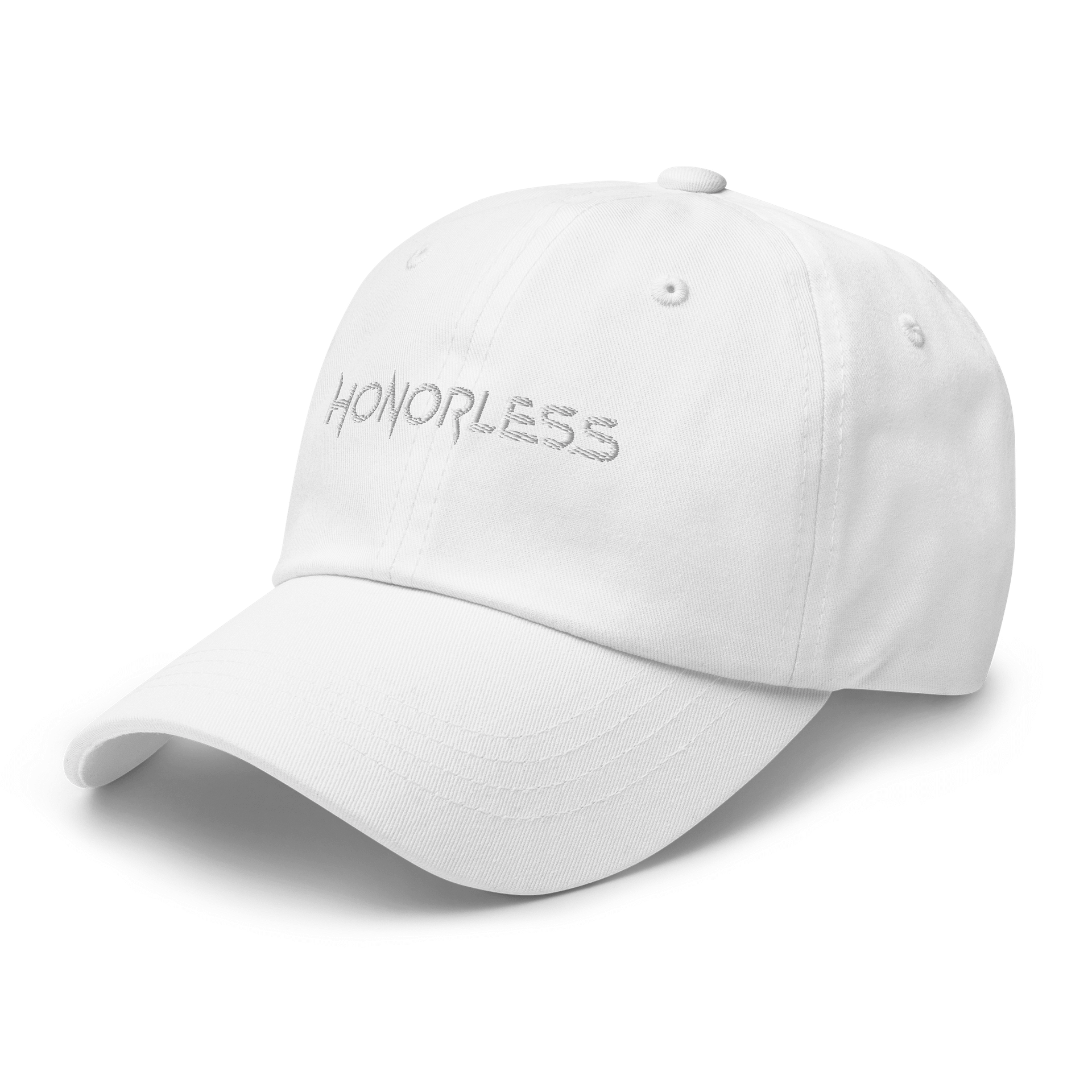 HONORLESS LOGO // WHITE ON WHITE product image (5)
