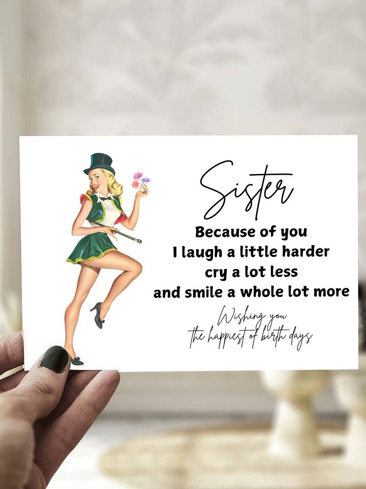 Happy Birthday Sister Card product image (1)