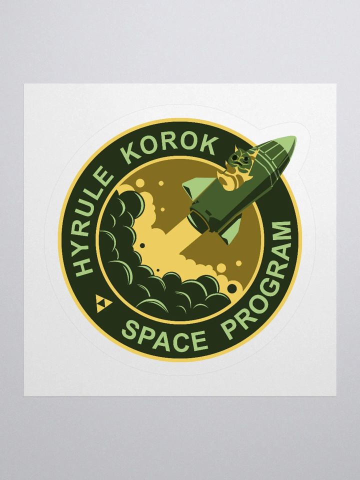 Korok Space Program Sticker product image (1)