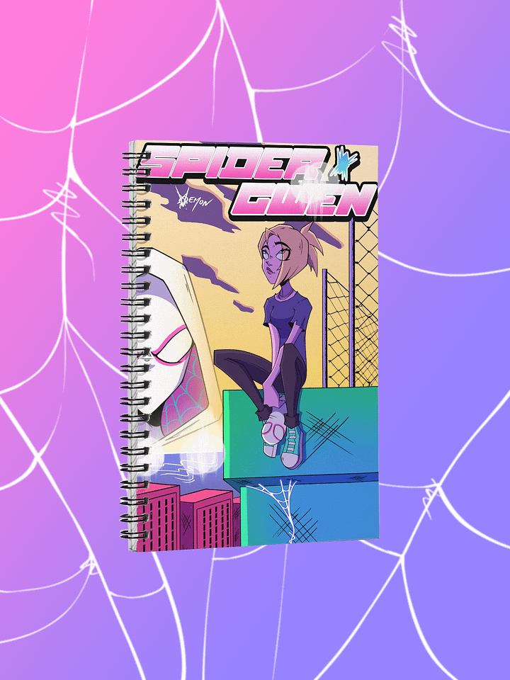 Spider-Gwen Sunset !! Notebook product image (1)