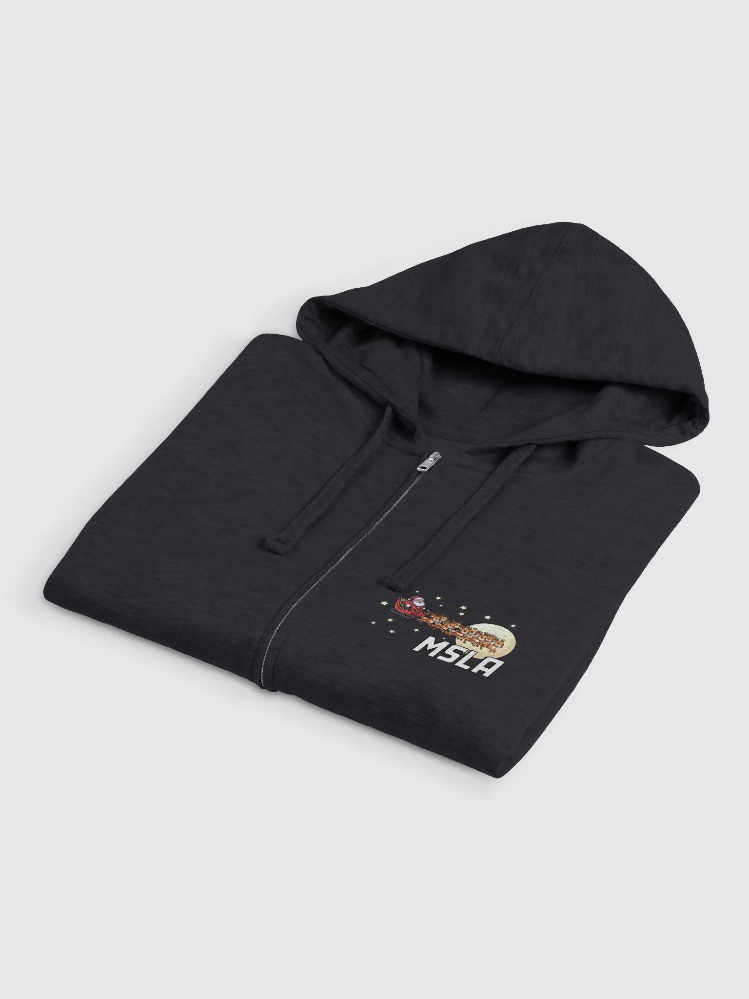 MSLA Holiday Sleigh Ride Zip Up Hoodie product image (4)