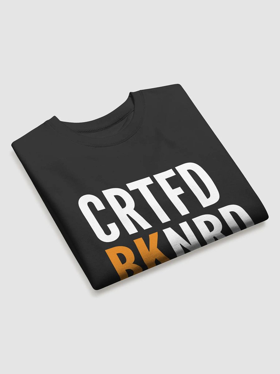 'Certified Book Nerd' Unisex Premium Sweatshirt product image (2)