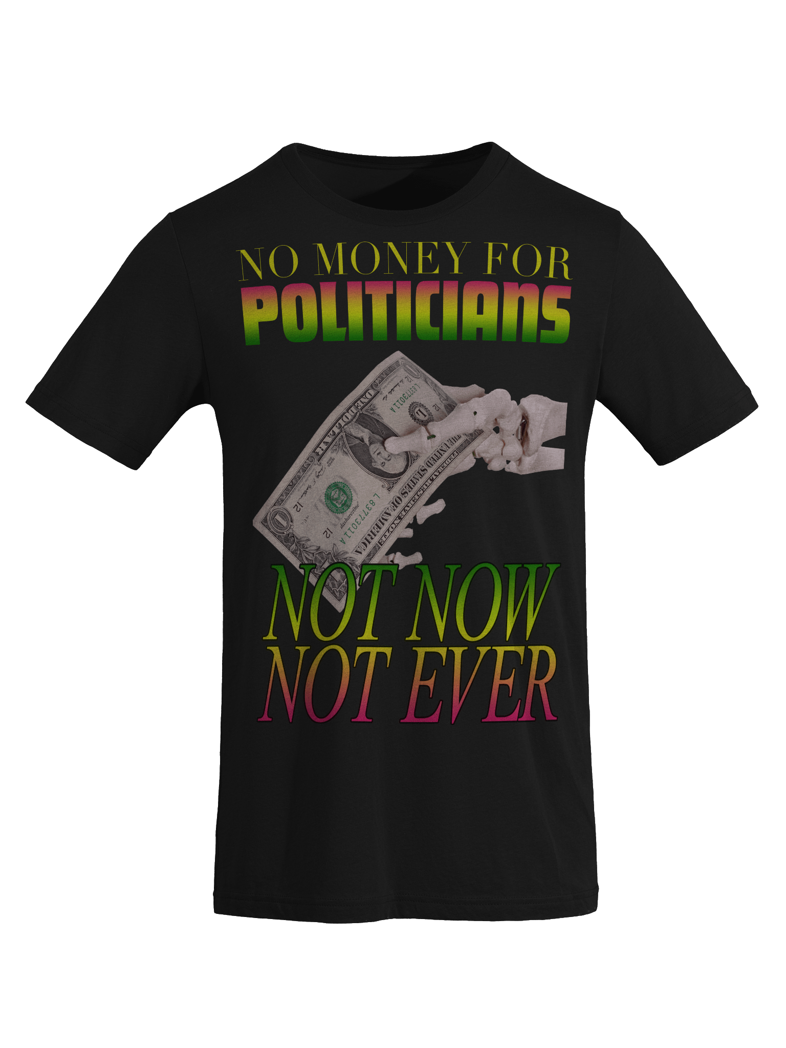 NO MONEY FOR POLITICIANS "TRI BLEND" product image (29)