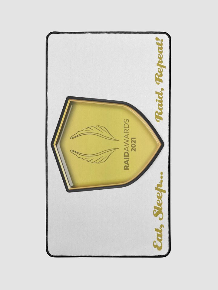 Raid Awards White Large Mat product image (1)