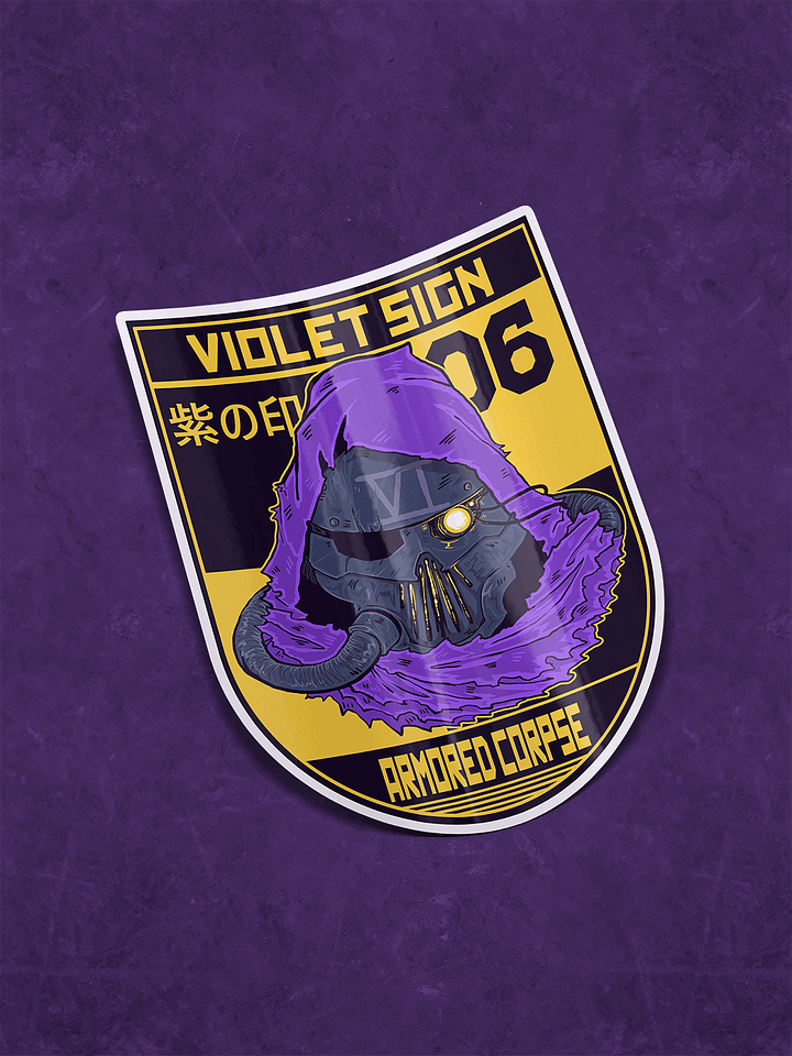 ARMORED CORPSE -- Sticker (PRE-ORDER) product image (1)