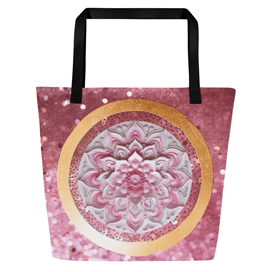 Pretty Pink Mandala Dreams Tote Bag product image (4)