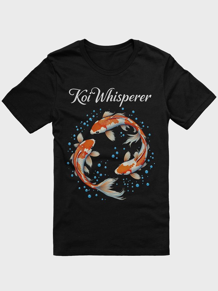 Koi Whisperer T-Shirt for Fish Lovers Cool Koi Fish Pond Keeper Shirt Gift for Men Women Nature Enthusiasts Aquatic Life Tee product image (1)