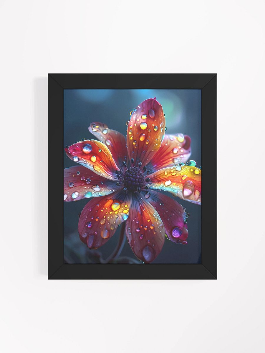 Dew-Kissed Blooms Framed Poster product image (5)
