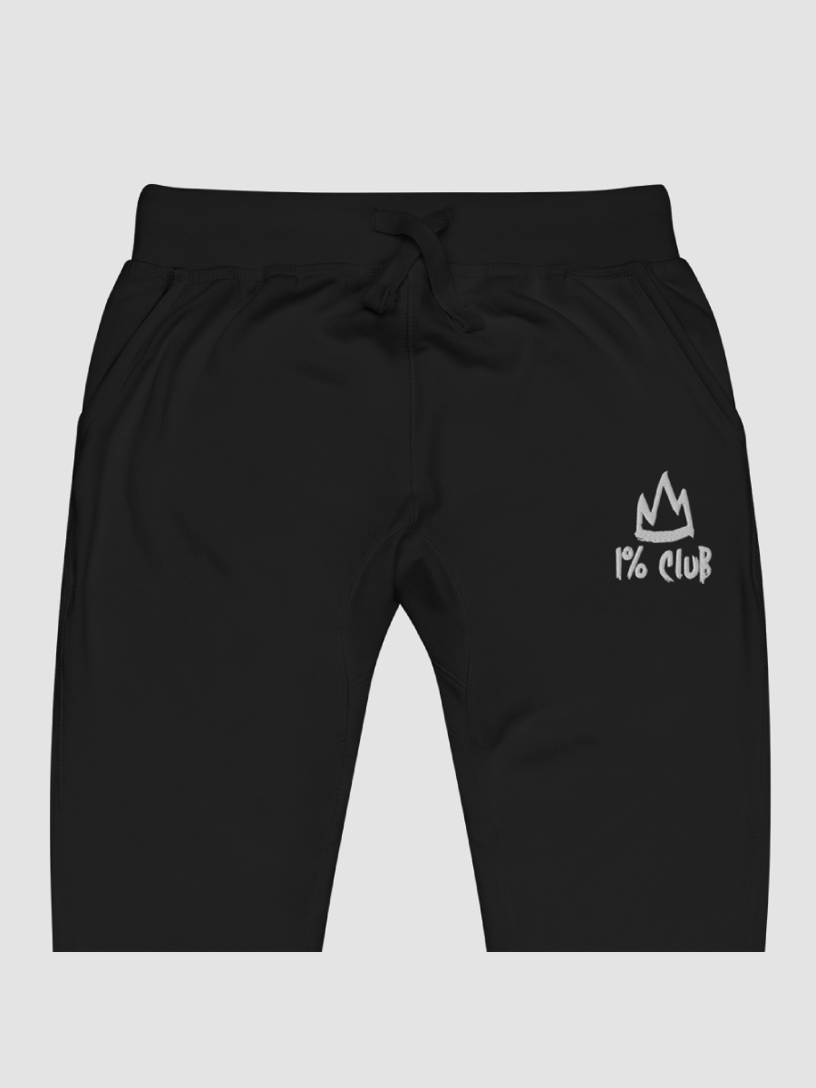 1%Club Unisex Fleece Sweatpants product image (2)