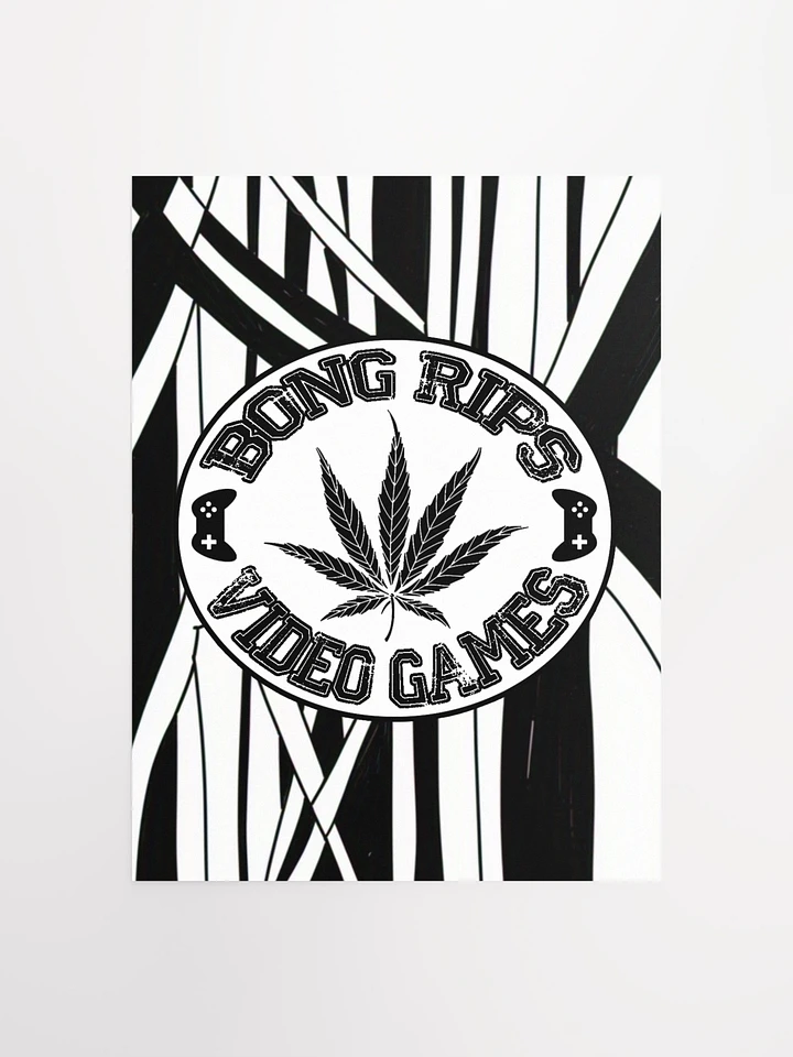 Bong Rips & Video Games Poster product image (1)