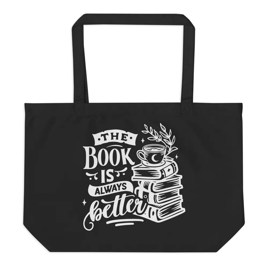 The Book Is Always Better Bag product image (6)