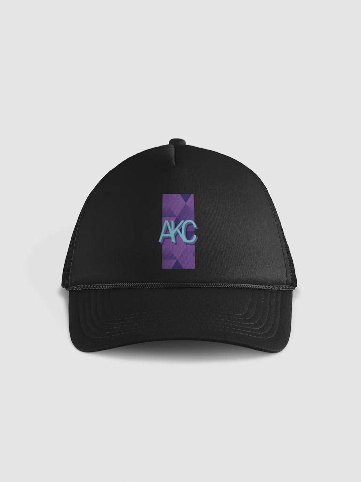 AkCornelious Swirl Cycle Trucker Hat product image (1)
