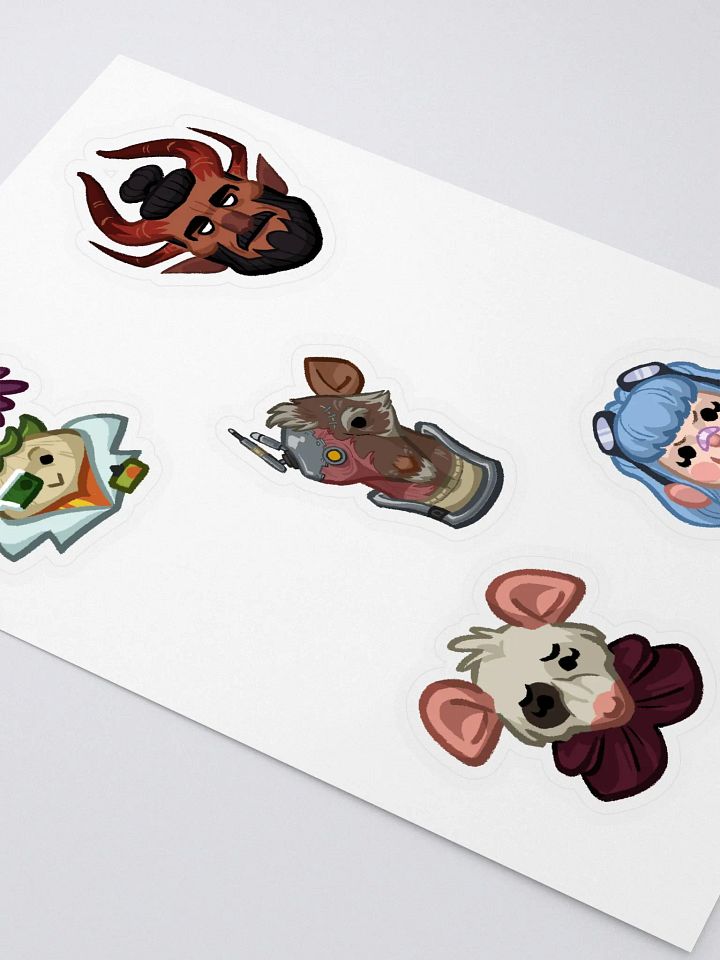 The Patchwork Crew Sticker Sheet product image (2)