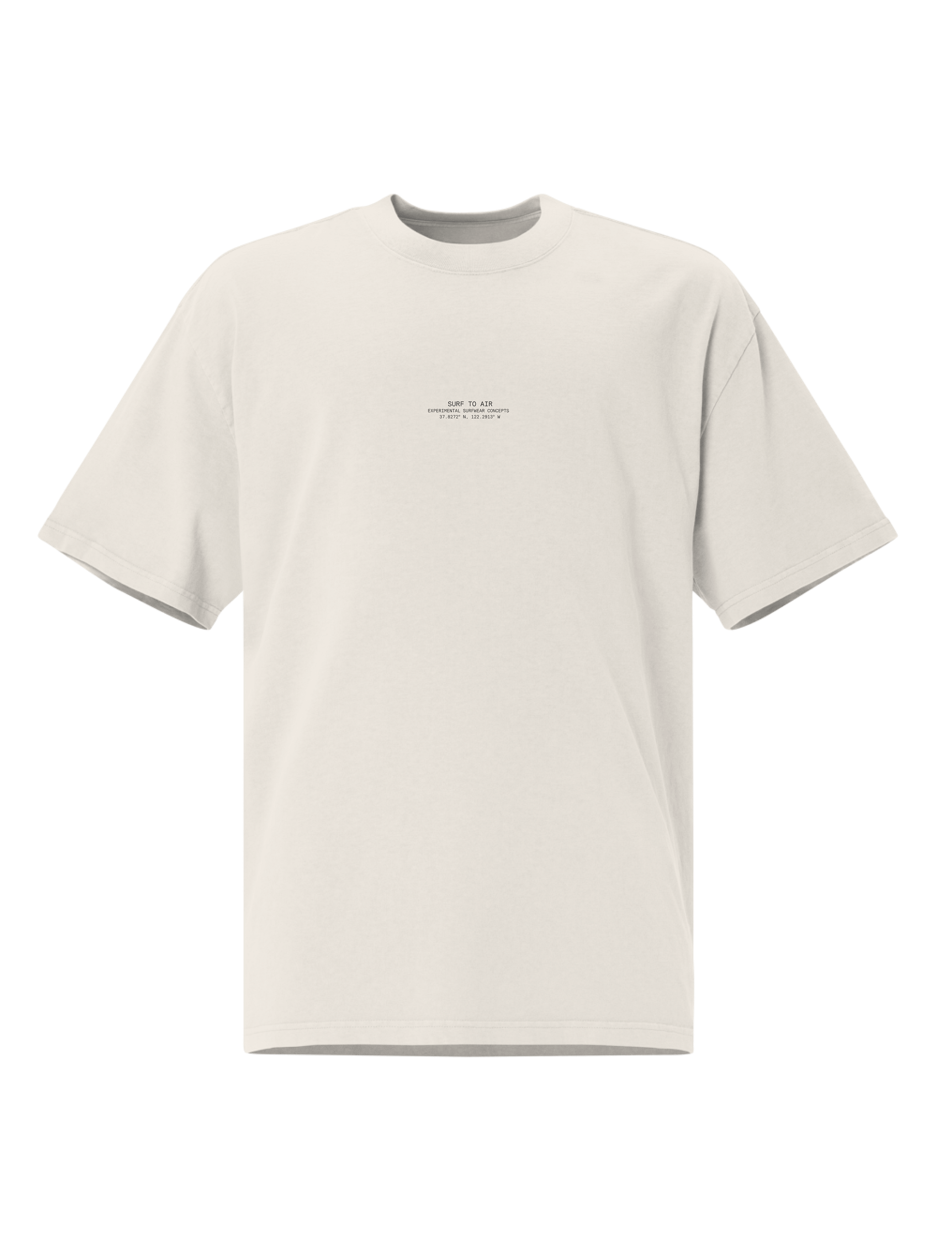 Ascend | Oversized Tee (Bone) product image (2)