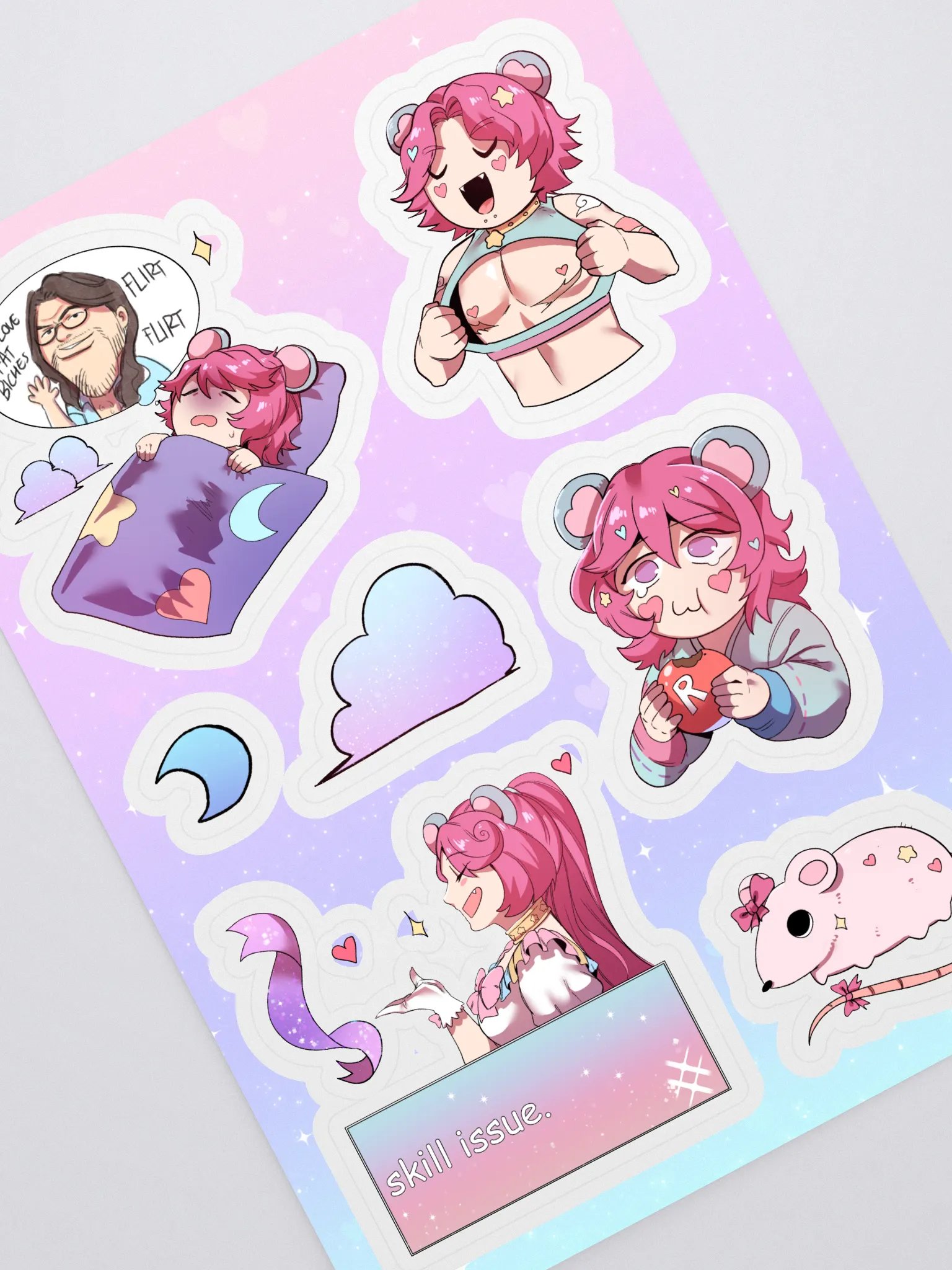 ♡ Ratbabbey Sticker Sheet 1 ♡ product image (1)