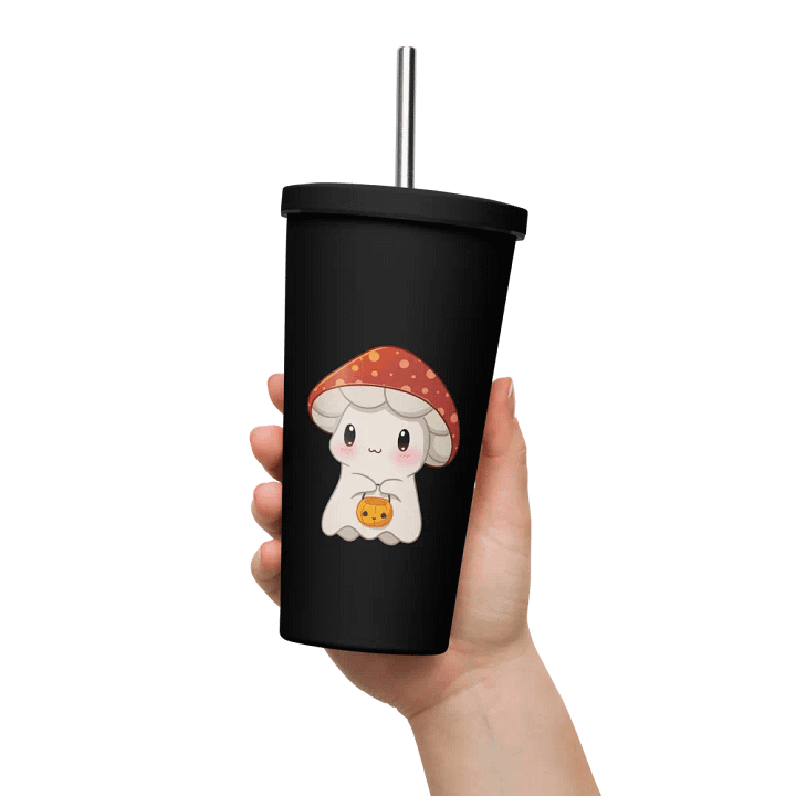 Mushie Ghost Insulated Tumbler product image (2)