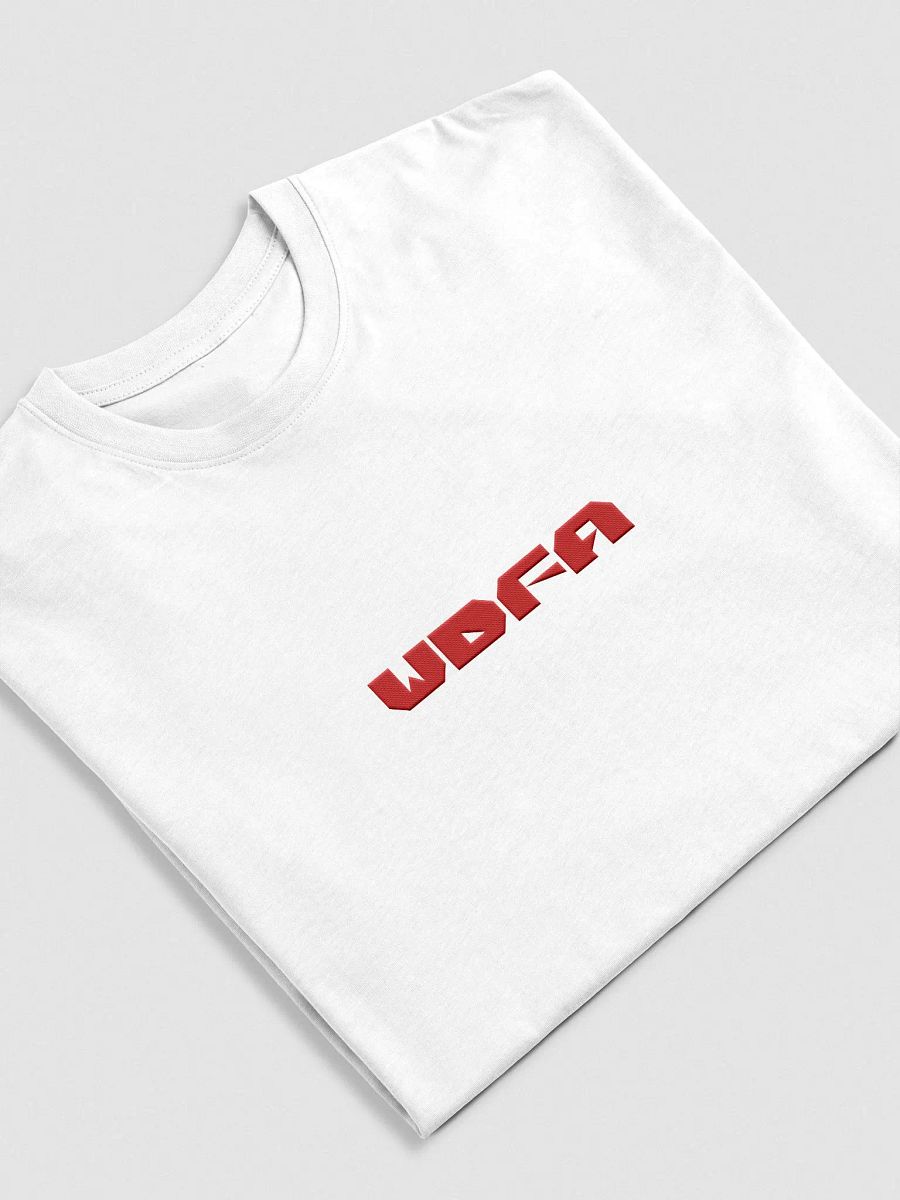 WDFA Logo T Shirt (Red Embroidered) product image (8)
