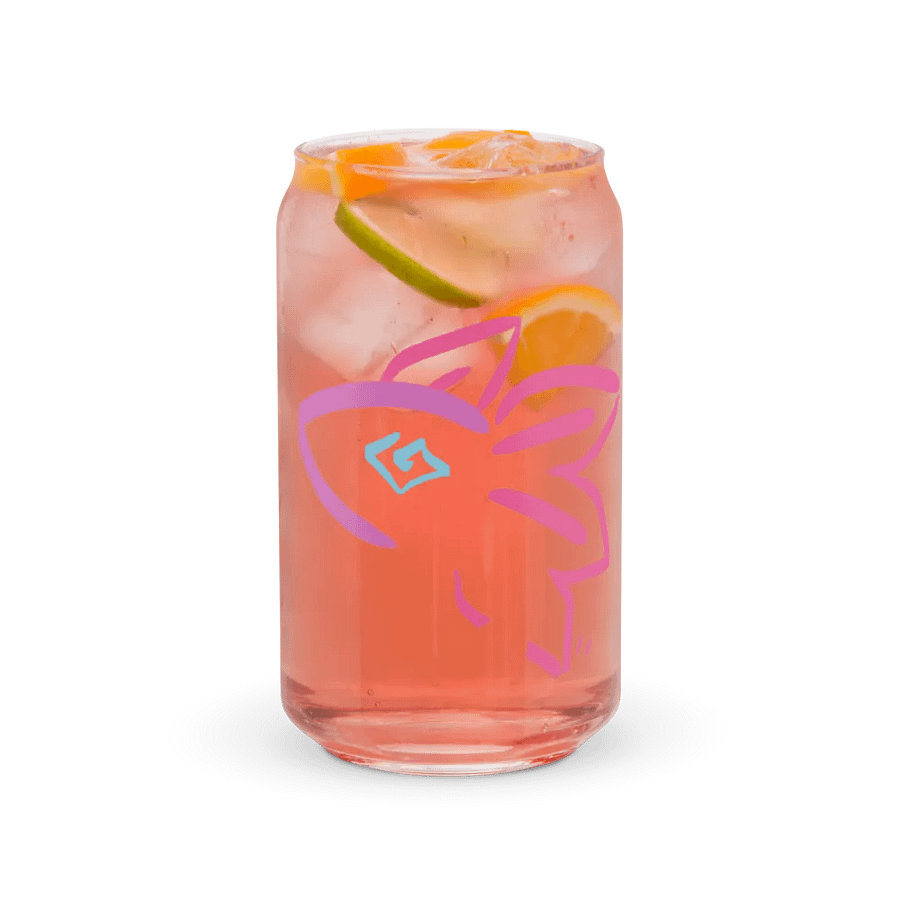 Axolotl Energy || Can-Shaped Glass product image (7)