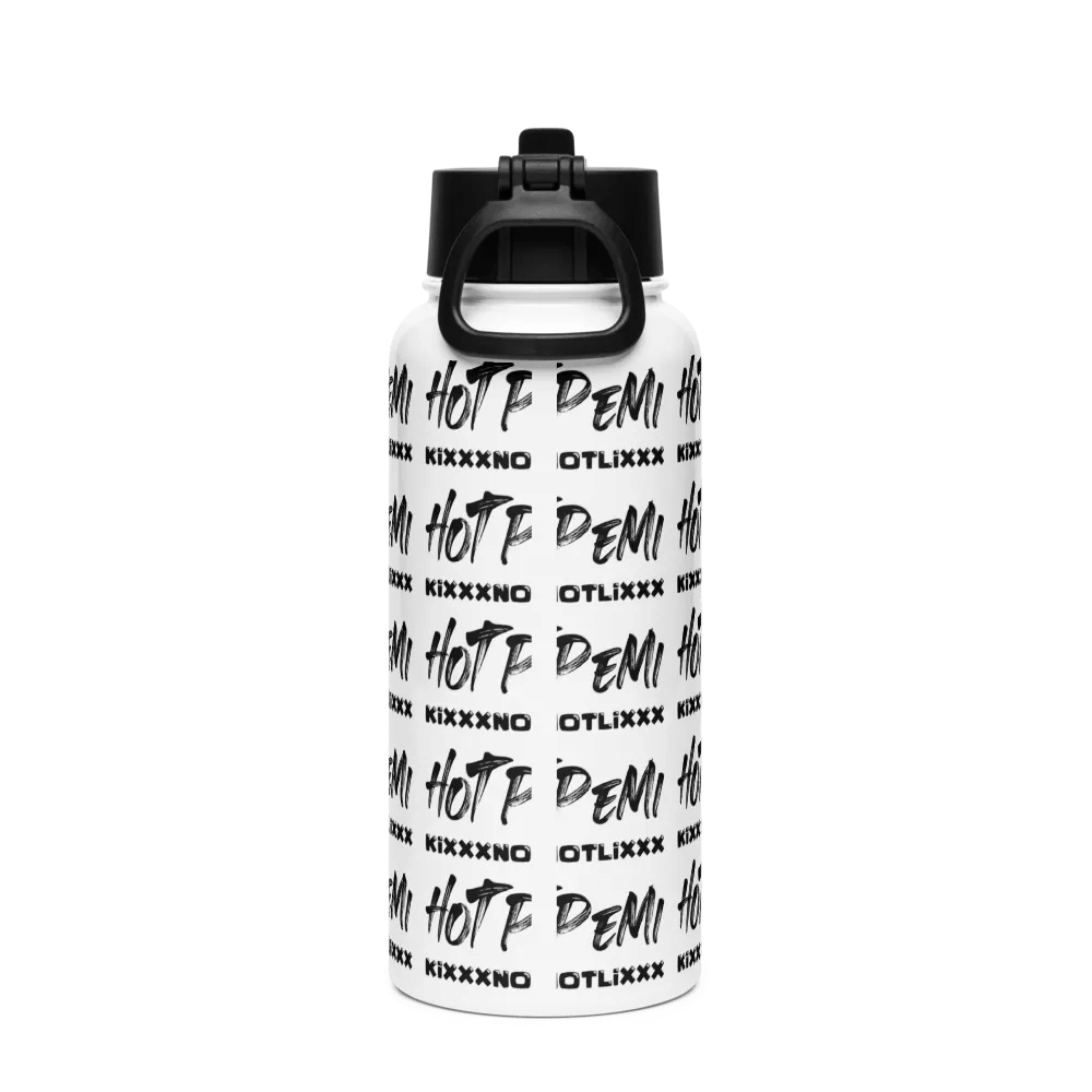 Logo Span Stainless Steel Water Bottle with a Straw Lid product image (2)