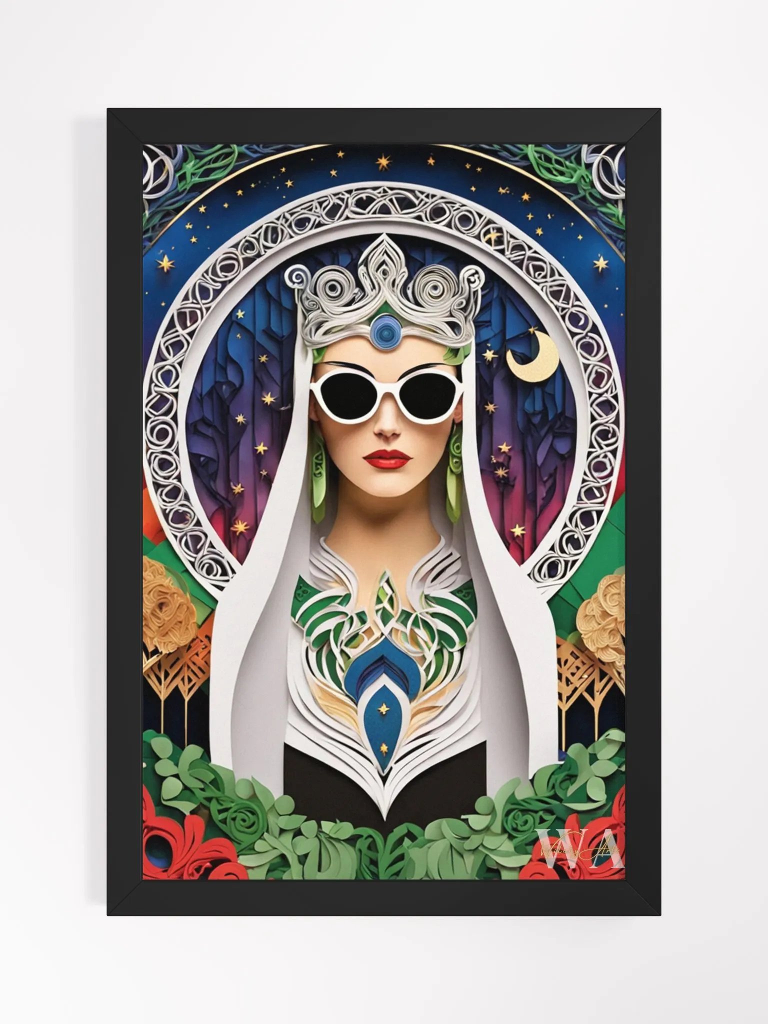 Winter Wiccan 17 - Framed Matte Poster product image (1)