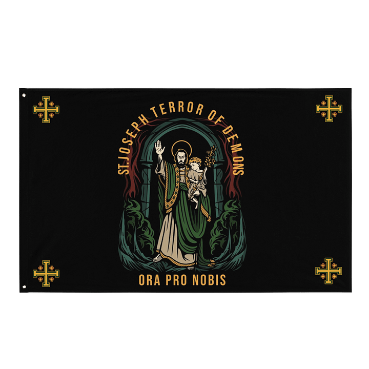 St.Joseph Terror of Demons - Flag product image (1)