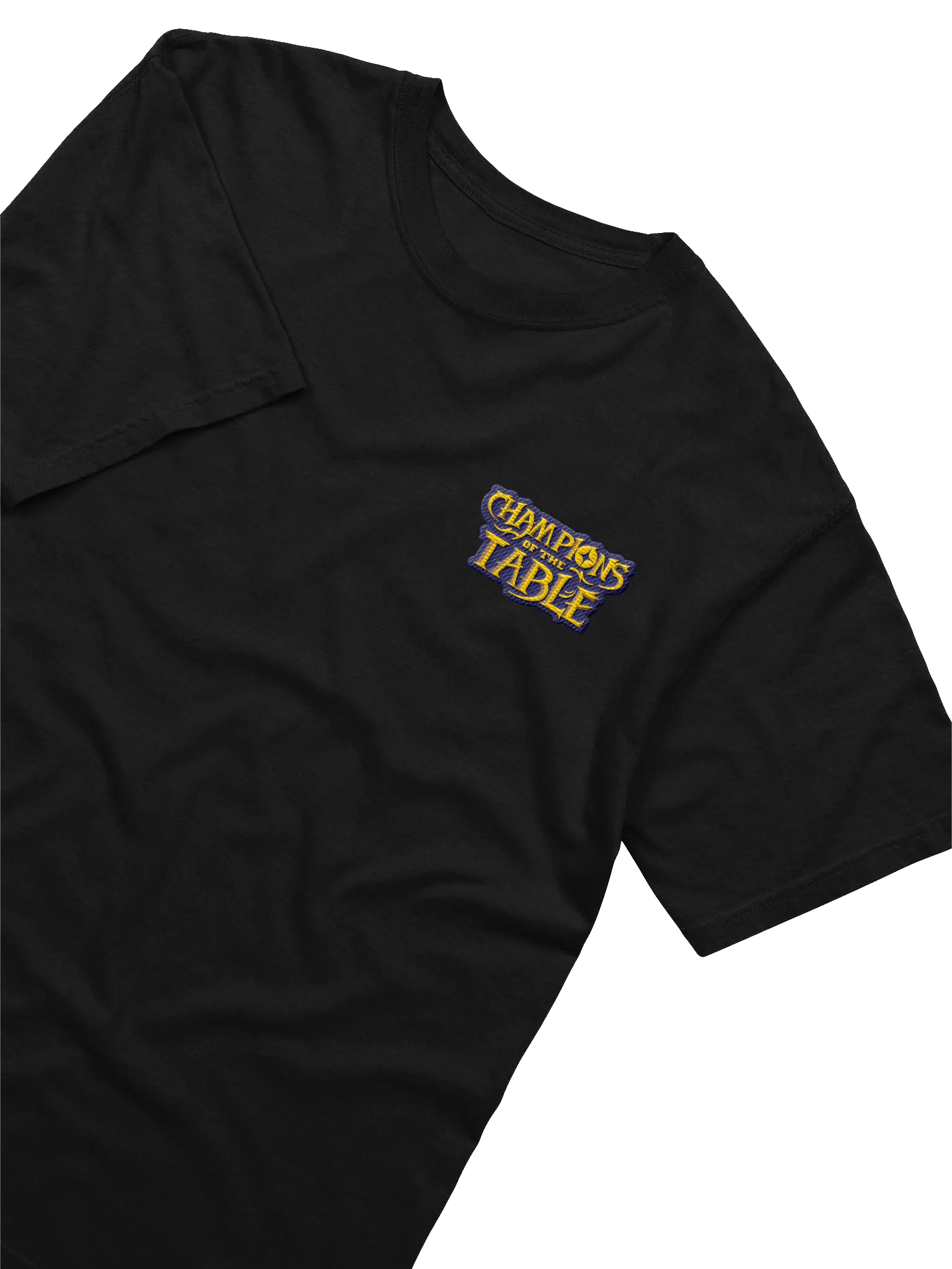 Champions of The Table - Embroidered Corner Logo Tee product image (3)