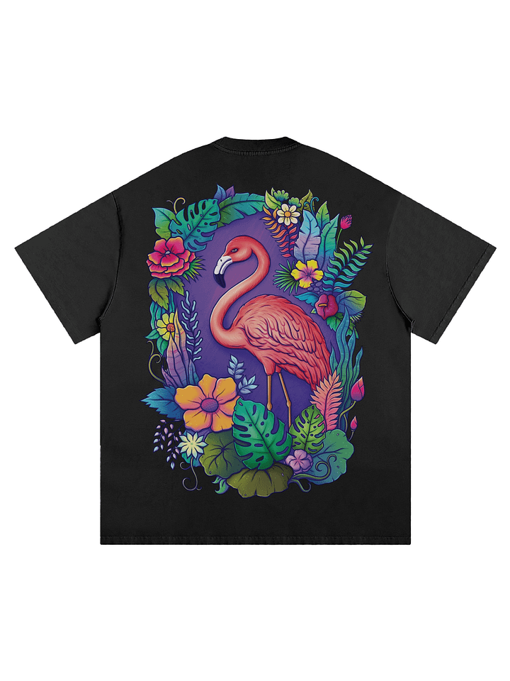 Flower Flamingo T-Shirt product image (1)
