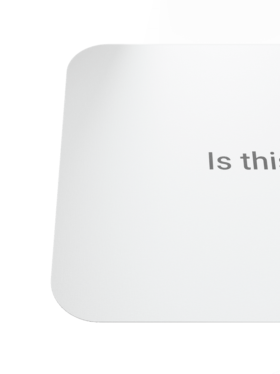 Is this Ai? Mouse Pad product image (6)