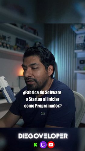 ¿Fábrica o Startup? Aquí mi opinión impopular para tu primer empleo. 

#programacion #junior #startup #primerempleo #diegovel...