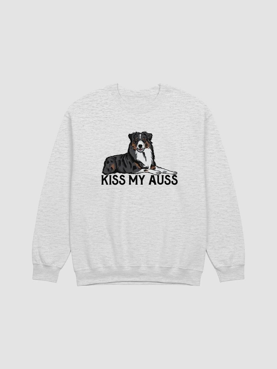 Kiss My Auss Sweatshirt for Australian Shepherd (Tricolor) Dog Owners product image (23)