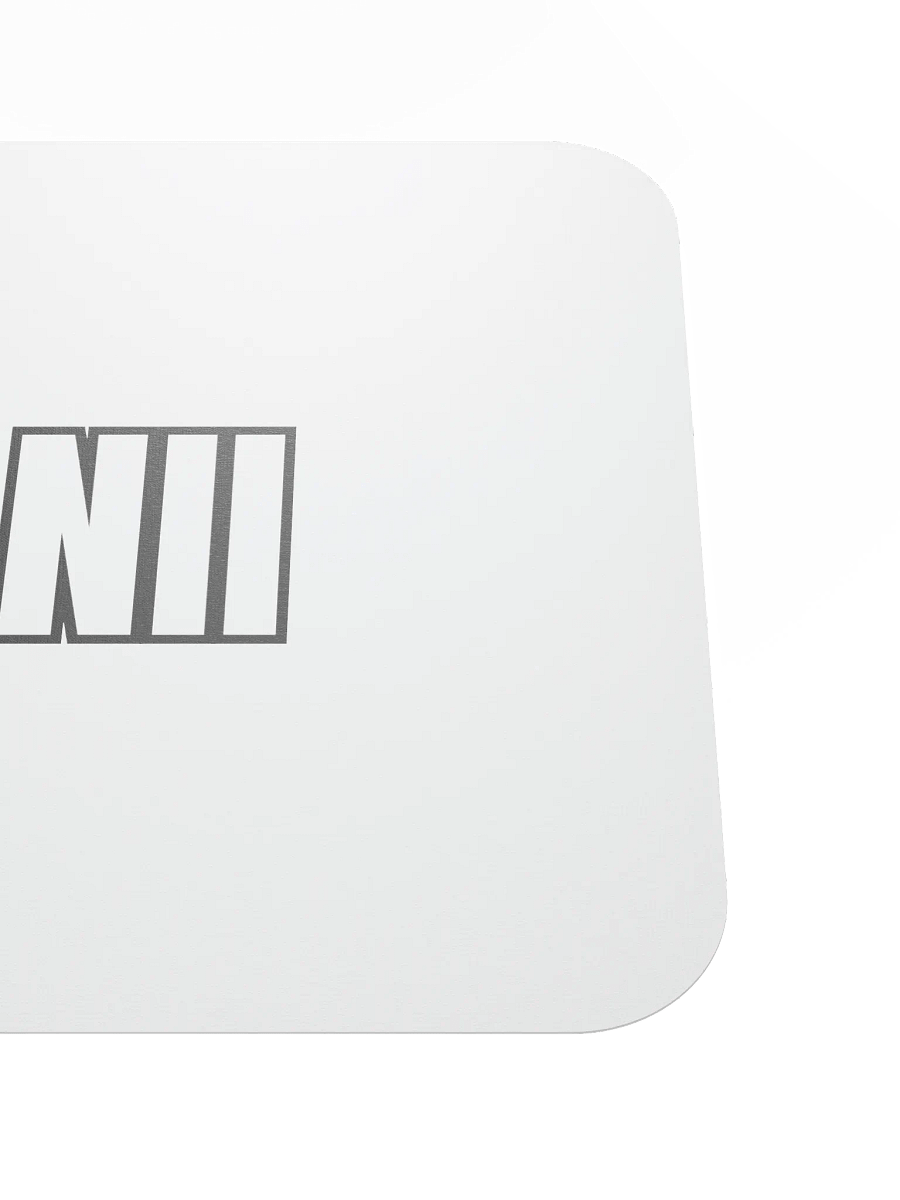 DANII WHITE BLACK MOUSE PAD product image (5)
