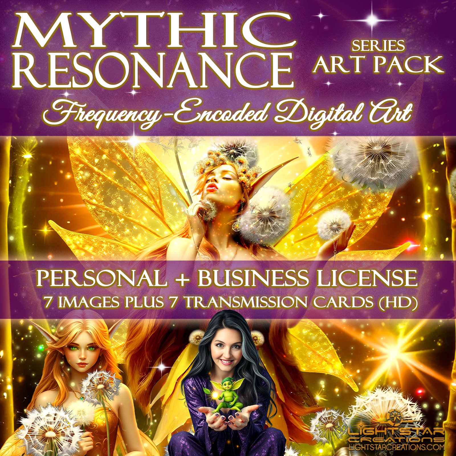Mythic Resonance Anchors Series Pack—Digital Art Bundle (Personal + Business License) product image (1)
