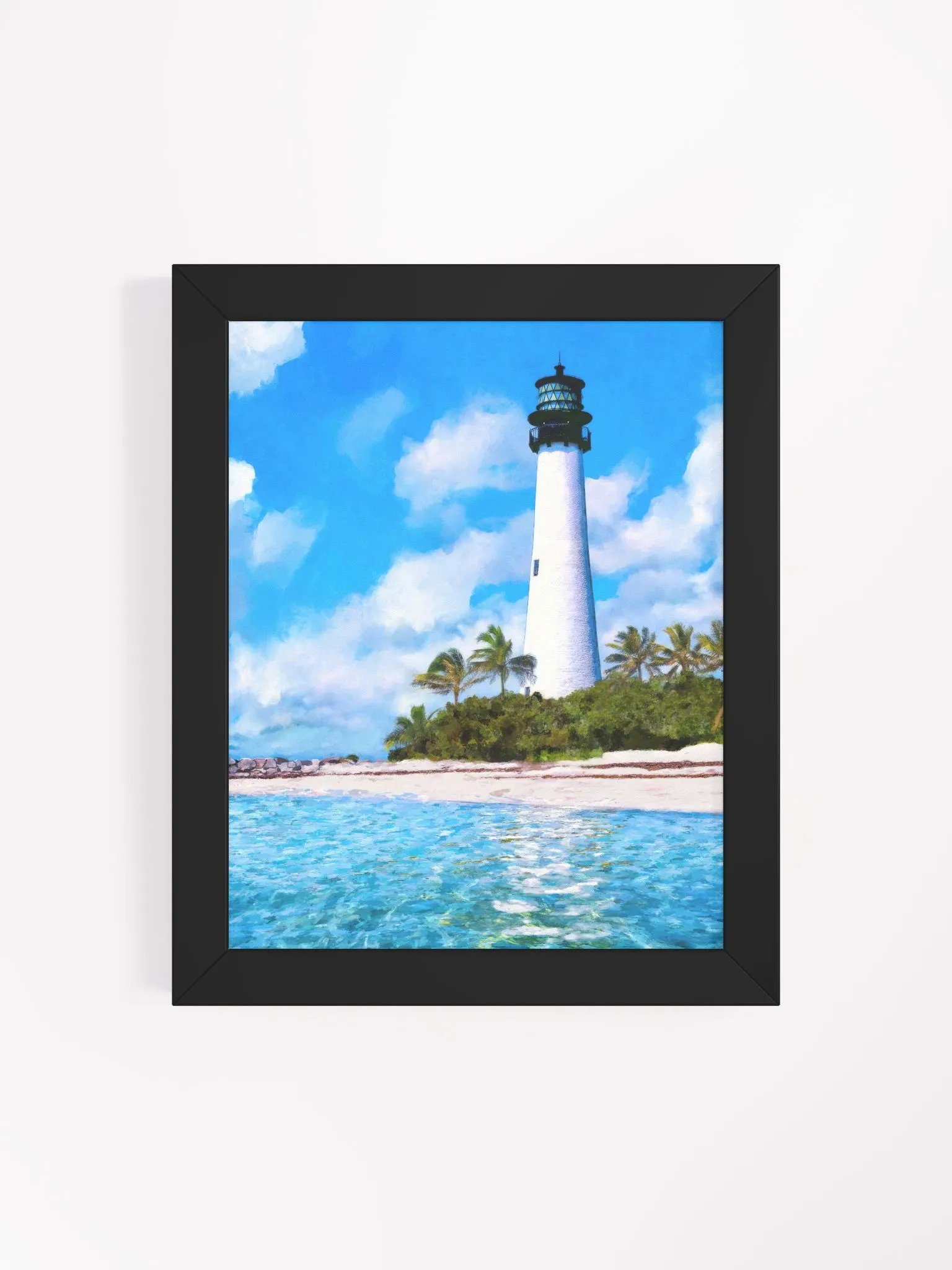 Cape Florida Lighthouse Studio Framed Print product image (4)