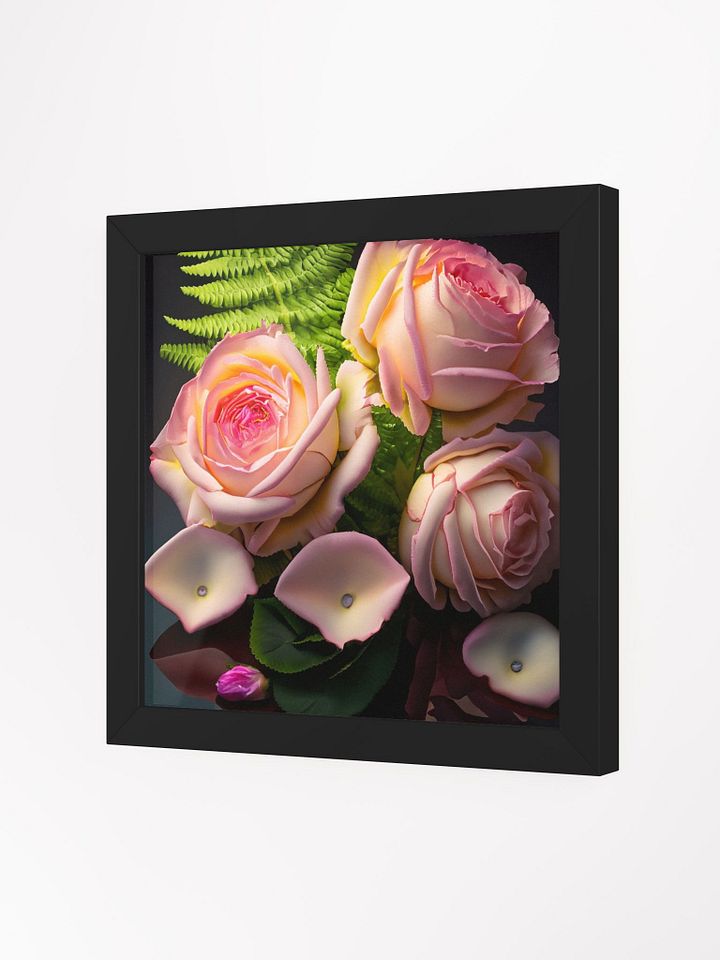 Framed High-Quality Matte Poster: A Cascading Beauty product image (8)