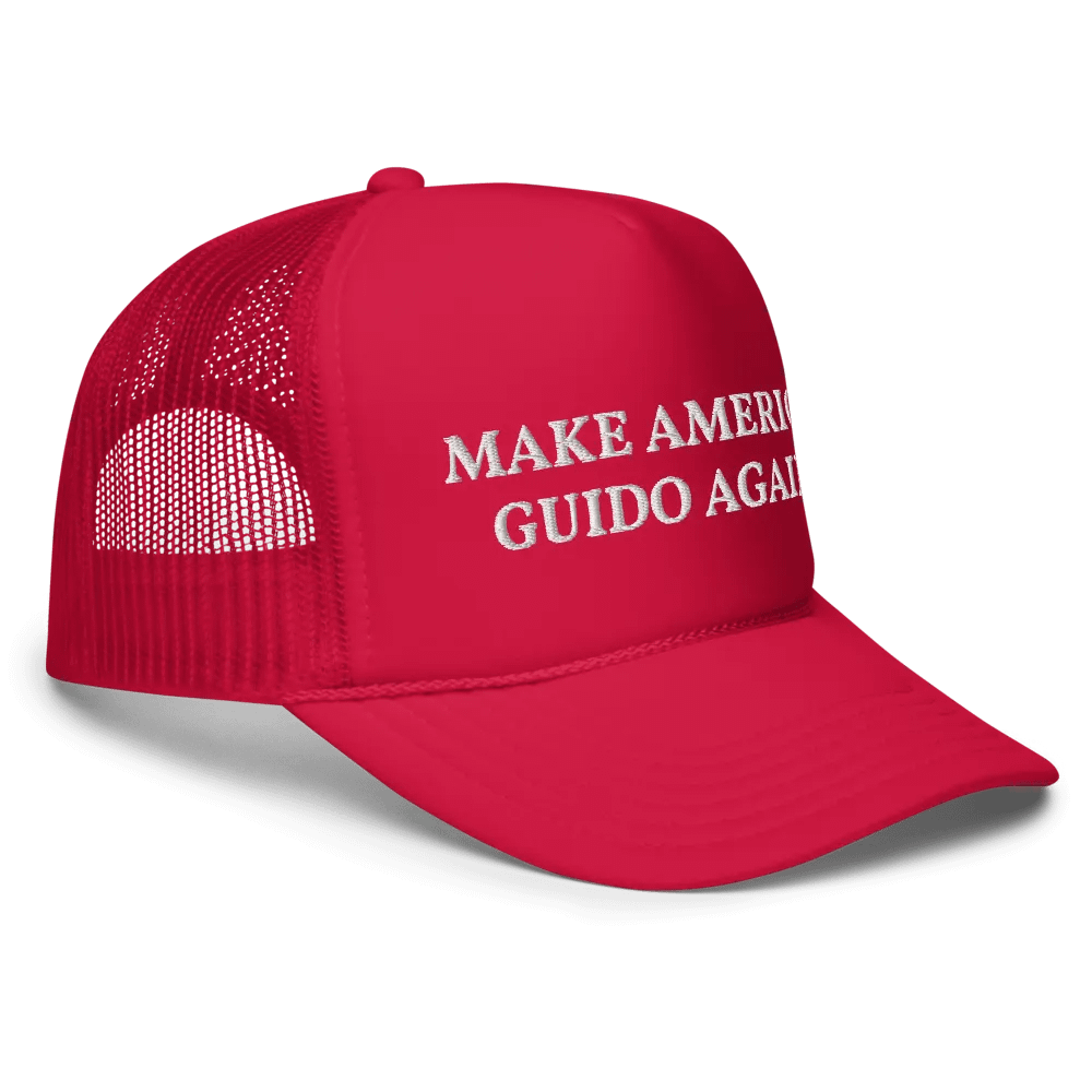 Make America Guido Again - Embroidered Hat Trucker Cap product image (3)