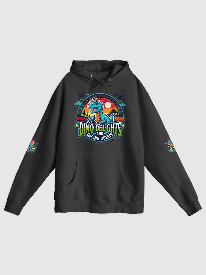 Dino Delights Sunset Hoodie product image (1)