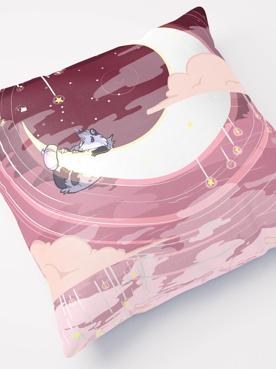 Cotton Candy Skies Square Pillow product image (7)