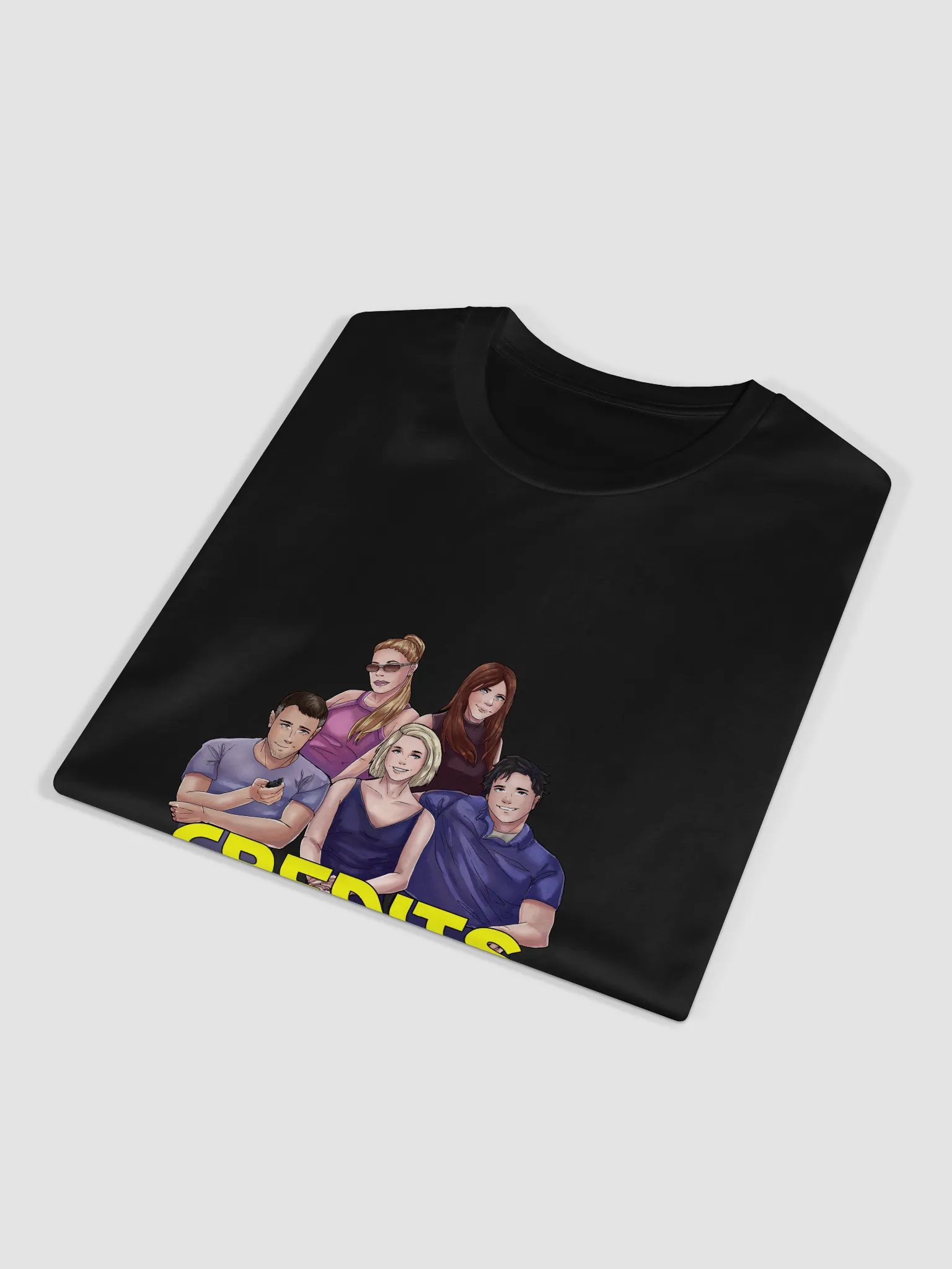 Credits Among Friends - T-Shirt (Movie Night Edition) product image (4)