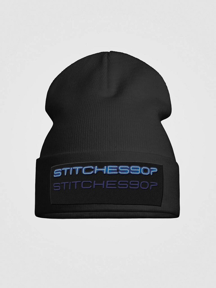 stitches blue Beenie product image (2)