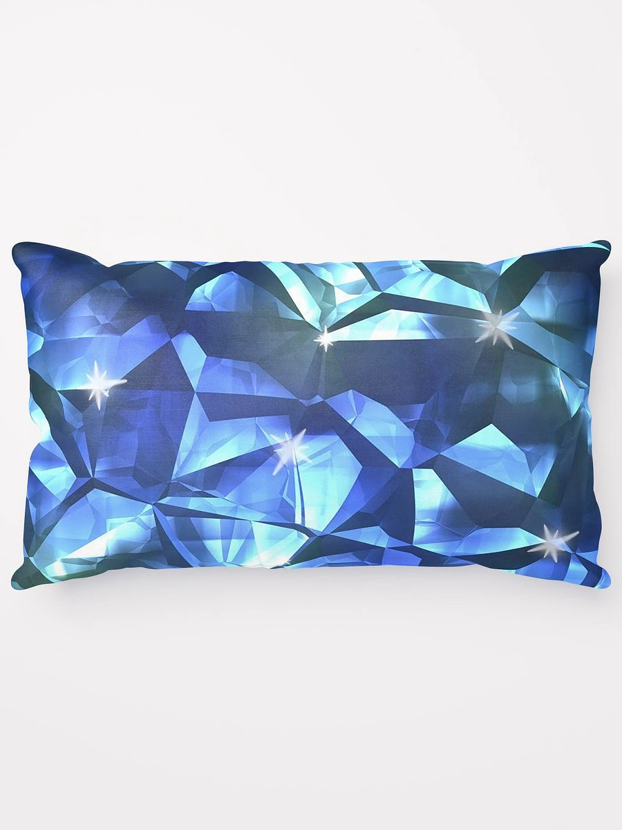 Blue Crystals Pattern Throw Pillow product image (13)